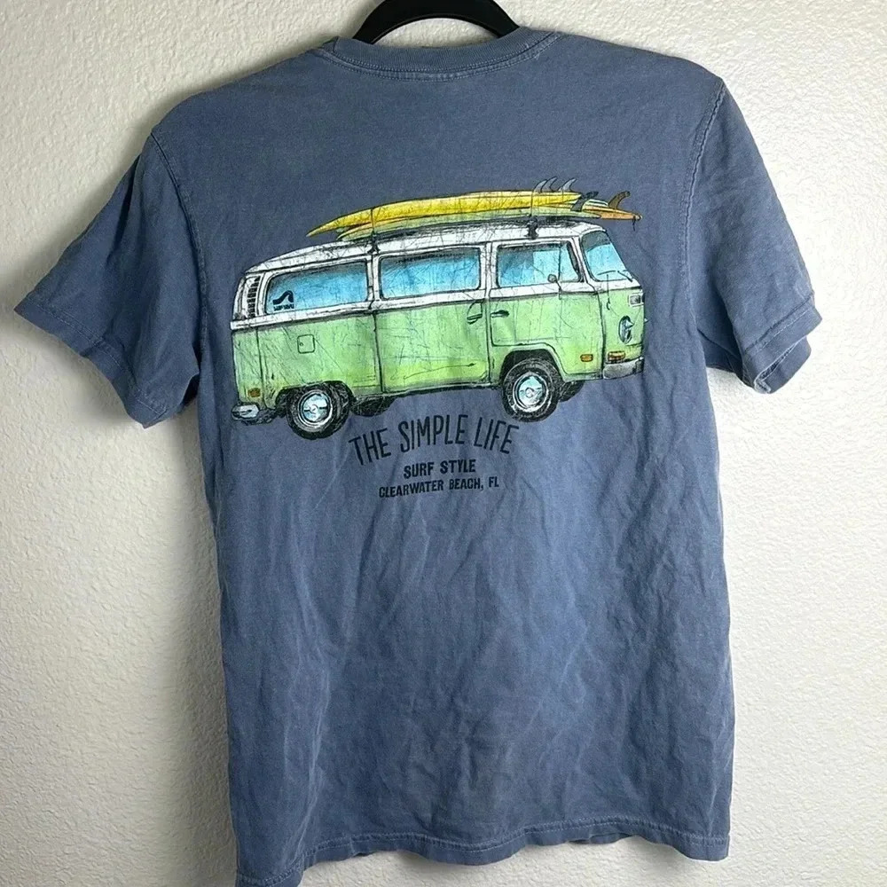 Comfort Colors Surf Style Clearwater Beach T-shirt - Picture 7 of 7